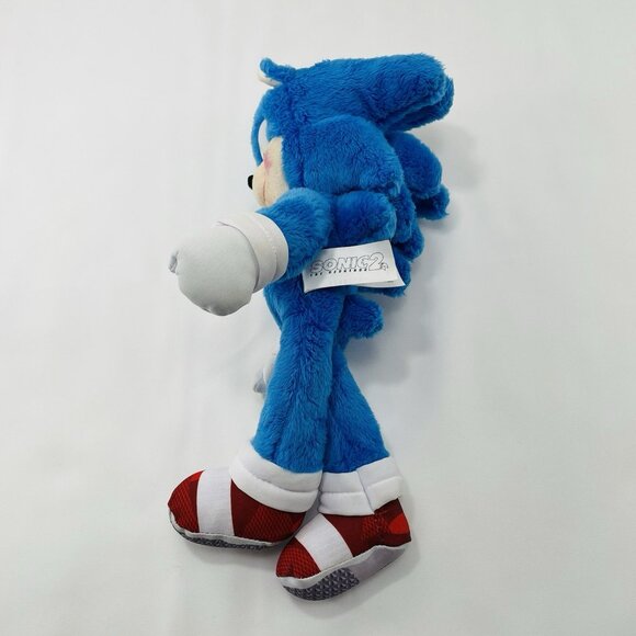 Paramount Sonic 2 Hedgehog Plush Toy 14” Movie Jumbo XL Big Anime Comic 2022 Kid - Picture 4 of 12